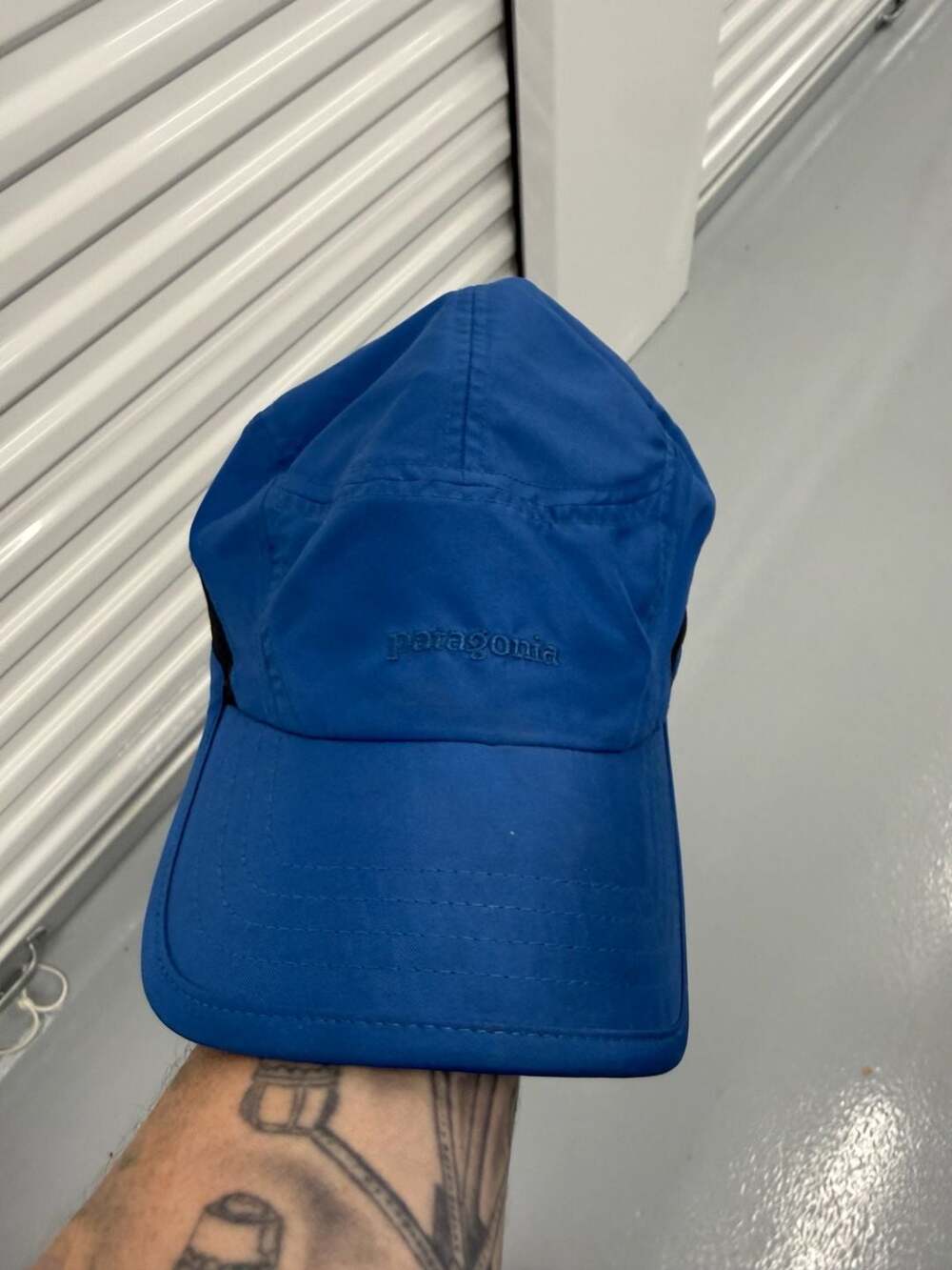 Patagonia Men's Airdini Cap Andes Blue